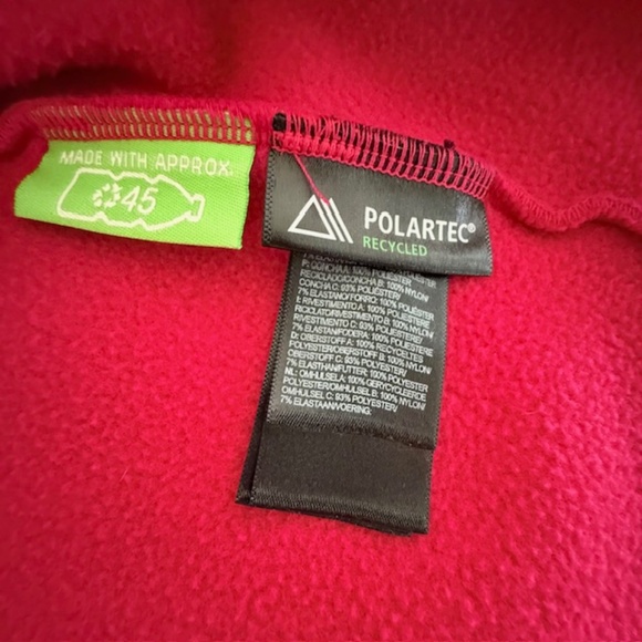 Women's Pink The North Face Denali Pink Raspberry Fleece Jacket size Large EUC! - Picture 8 of 10